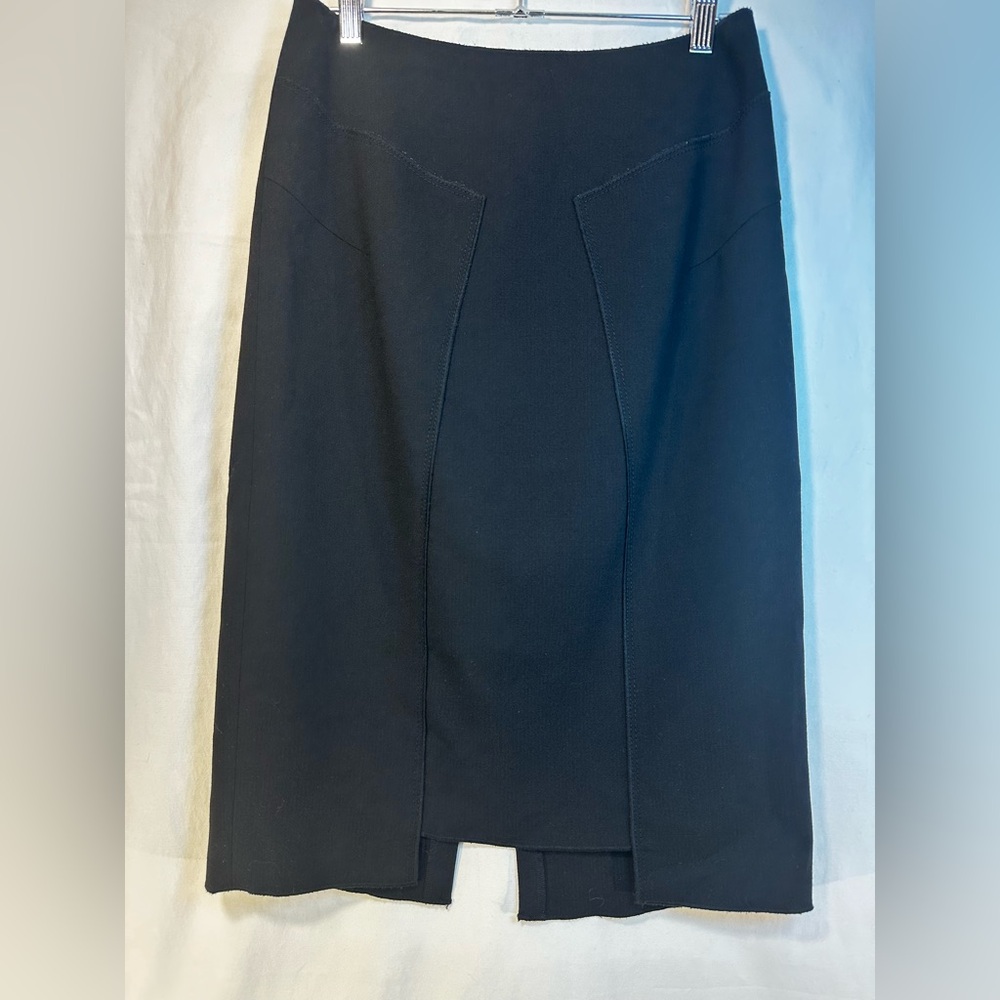 Magaschoni Black Pencil Skirt